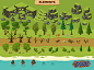 strategy game Mockup стратегическая игра Isometric Art изометрическая игра орки orcs town builder Interface интерфейс