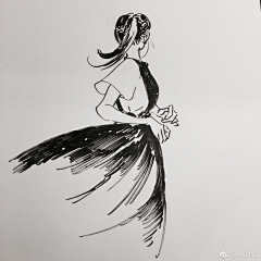 关山真的很懒采集到线稿