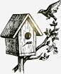 建筑鸟屋 免费下载 页面网页 平面电商 创意素材