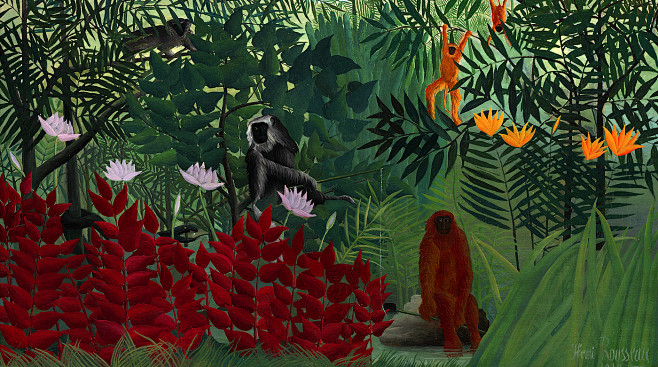 热带丛林卢梭图片