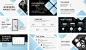 Modern business presentation template, corporate profile