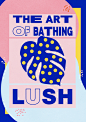 lush 海报-古田路9号-品牌创意/版权保护平台