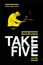 Dave Brubeck Take Five Poster on Behance
