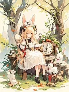 咒语（prompt）‖爱丽丝梦游仙境
