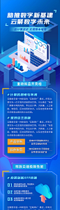 科技感云计算资讯APP赋能信息长图-源文件