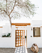 These Desert Style Homes Will Have You Pining for the Southwest | Hunker Exterior Design, Interior And Exterior, Cafe Design, House Design, Nest Design, Future House, My House, Spanish Style Homes, Spanish Bungalow