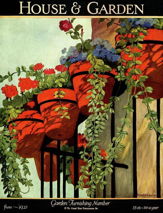 上世纪初《House & Garden》...