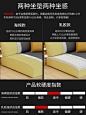 现代科技布沙发纳米免拆洗大户L型贵妃布艺海绵简约客厅乳胶沙发-淘宝网