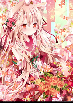 时光似箭采集到动漫少女素材