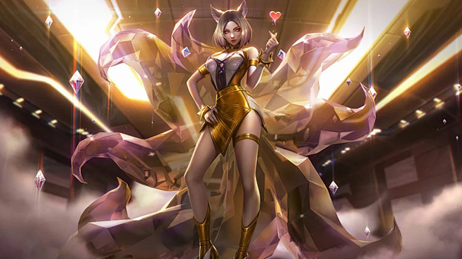 lol英雄联盟阿狸kda至臻皮肤桌面壁纸