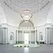 Interiors of the Church as a museum : A conceptual project to restore the interiors of the temple exploded in 1940. The Church of the Assumption of the Blessed Virgin Mary stood on the central square of Gomel, which was formerly called Bazarnaya. The proj