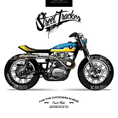 复古机车插画  - 源文件下载【酷图网】卡通摩托车,手绘摩托车,摩托车插画,复古摩托车,机车海报,摩托车印案,摩托车海报,摩托车设计,轿车图案,复古老爷车,欧美趣味,服饰印花图案,男装印花,设计,广告设计