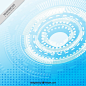 Tech shiny blue background