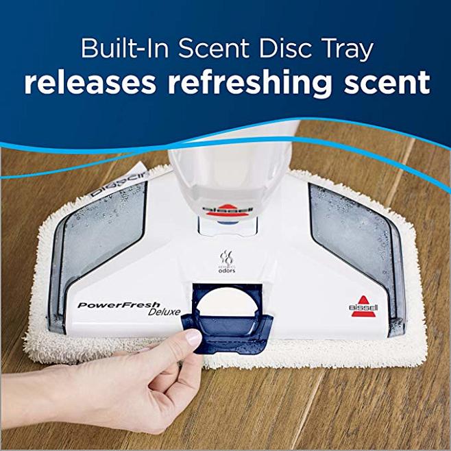 Amazon.com: Bissell Powerfresh Deluxe Steam Mop, Steamer, Tile, Hard ...