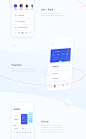 uiux product ios mobile app clean White finance Bank iphone