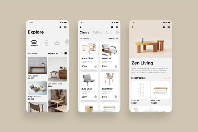 HomeCraft App UI Kit