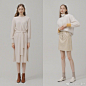 #Seoul穿搭# 「AMONG」18FW LOOKBOOK, 适合轻熟女的通勤搭配。 ​​​​