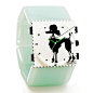 德国诗坦表 邮票表  贵宾配冰蓝色冰淇淋腕带手表 原创 设计 新款 2013 正品 代购  淘宝