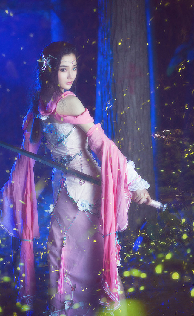 岁寒不觉的cosplay正片 天香·沐风...
