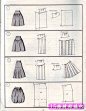 裙子裁剪图片+纸样大全（N多款式）|手工布艺作品教程-百科大全-就爱阅读网