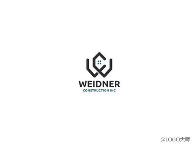 w字形房子logo