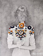 【新提醒】把这东西挂房间墙上就太美了 - 服装画/服装设计手稿 - 穿针引线服装论坛