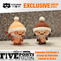 Bakumbaa Barbarian Invader Exclusively at Strange Cat Toys by T-cup : A little bit of Thailand cuteness is heading to NEW YORK U.S.A at Five Points Festival 2019! courtesy of Strange Cat Toys, a selection of "Bakumbaa's" the Barbarian Invaders f