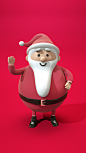 Manulife Christmas Character Design : 3D character Design