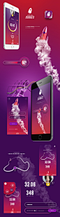 Rocket Runner app : Rocket Runner App - with this app you can monitoryour progress in running.