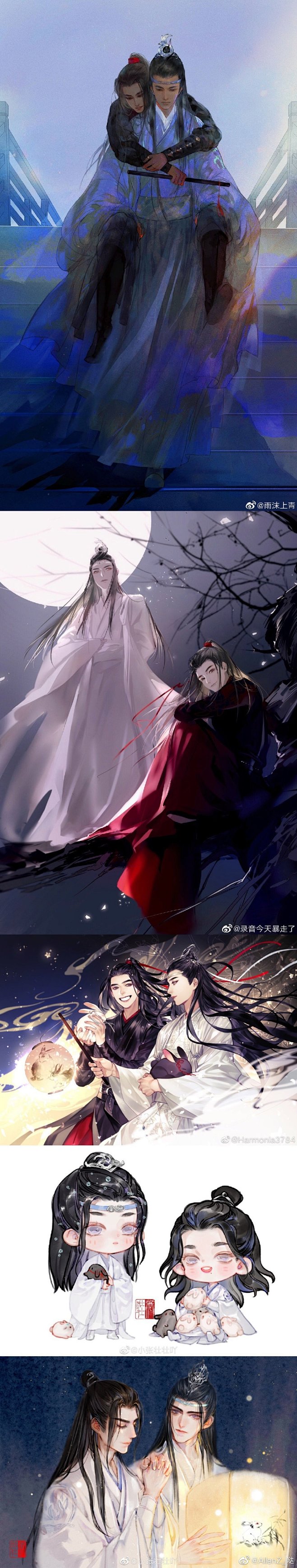 魔道祖师  陈情令  魏无羡 蓝忘机魏婴...