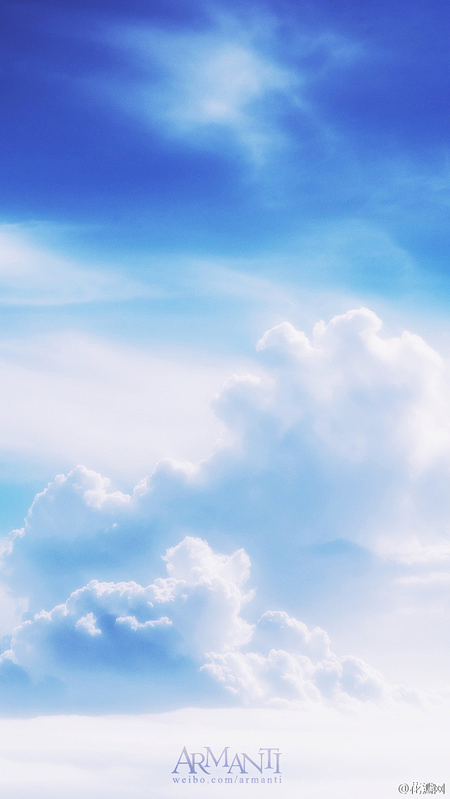 把云彩和天空装进手机里（via @Arm...