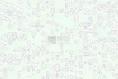 抽象概念的正方形、矩形图案。设计，马赛克，壁纸和形状。