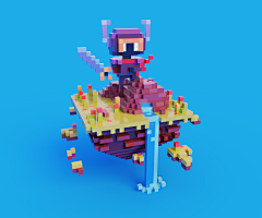 ANTWayne采集到Magicavoxel