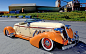 汽車 - Auburn  1936 Super Charged Auburn Sport Car 桌布