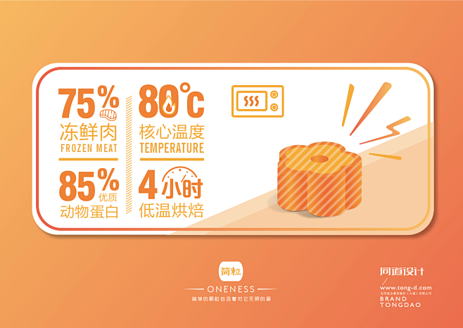 简粒同道设计 全价低温烘焙成猫粮 高端更...