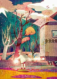 Lisk Feng, 中国插画师，现居美国Baltimore并就读于Maryland Institute College of Art的插画系研究生学院。 ​​​​