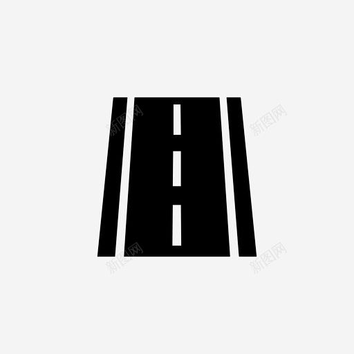 道路街道直行道路图标 高速公路 icon 标识 标志 UI图标 设计图片 免费下载 页面网页 平面电商 创意素材-花瓣网