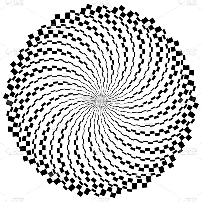 迷幻色,螺线,格子图案,放气的,白色,创...