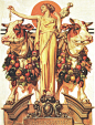 J. C. Leyendecker - "Goddess Diana" painting for Saturday Evening Post Magazine cover (November 23, 1929)