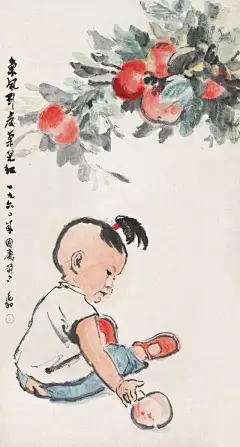 中国现代水墨人物画一代宗师——蒋兆和的“童真童趣”-文化频道-手机搜狐