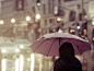 下雨喽,五彩六色的伞 - LOMO - 意兜兜 - 专注于LOMO,设计,摄影,素材,唯美图片的收藏及原创，为广大网友提供一个唯美的家！