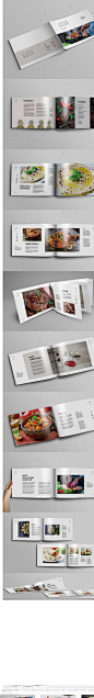 简约大气餐饮画册模板下载_简约大气餐饮画册宣传册模板-棒图网