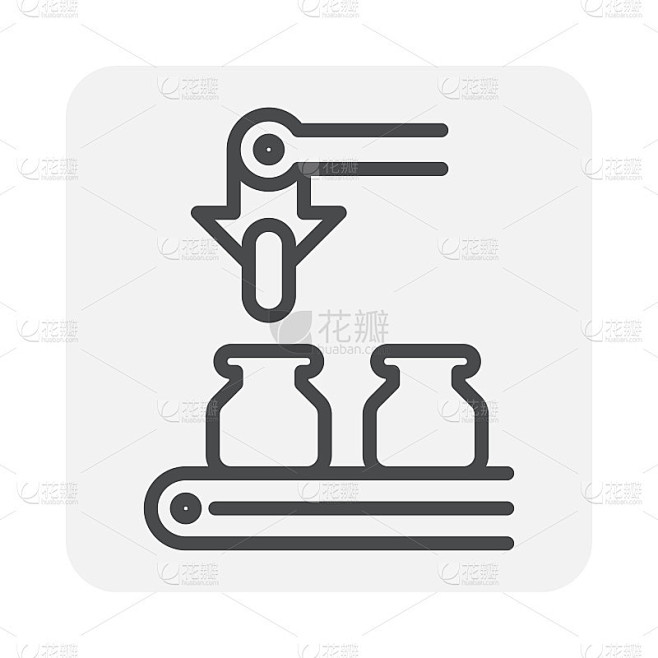 药品生产的图标