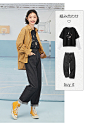 【新品】乐町休闲格纹衬衫2020春季新款黄格纹衬衫女设计感小众