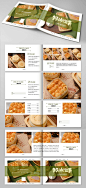 清新甜点甜品蛋糕下午茶美食宣传册画册-众图网
