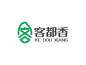 周金进的客都香大米商标设计LOGO设计