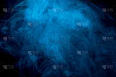 蓝色,烟,背景,抽象,黑色,灵性,水平画幅,墨水,动态动作,染料