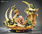 DBZ - Krilin, Pierre-Marie ALBERT : Sculpture i did in October 2016
Client:  TsumeArt
Final desing change, Painting, and Photos by TsumeArt team.