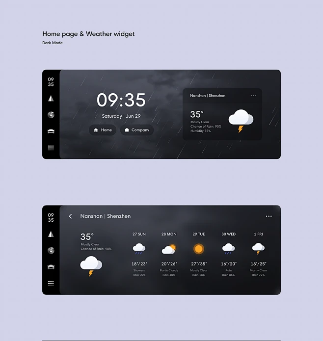 Car UI Concept : Car UI Concept / Automative HMI Design / UI & UX-花瓣网