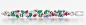 PLATINUM, CARVED COLORED STONE, DIAMOND AND ENAMEL ‘TUTTI FRUTTI’ BRACELET, CARTIER, CIRCA 1928
he flexible openwork foliate band set with carved sapphires, rubies and emeralds, accented by emerald and sapphire beads, further set with old European-cut and